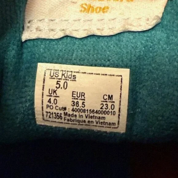 NWOT- Retro Vans Sk8-Hi colorblock suede multicolor – Unisex - 5Y / WM6.5 - RARE - Picture 16 of 16